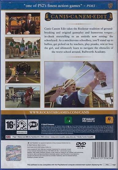  Canis Canem Edit - PS2  (used) (ENG)